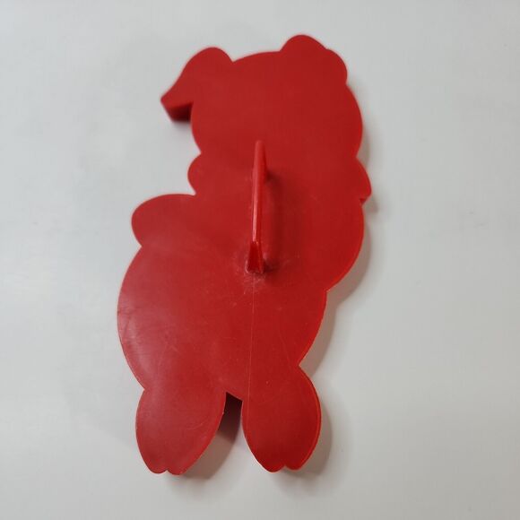 Vtg Tupperware Cookie Cutters Set of 7 Red Plastic 1970s, Halloween, Xmas - Picture 5 of 15